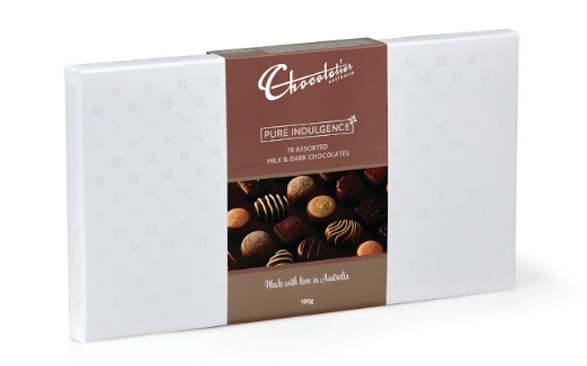 190g Pure Indulgence 'Mixed Selection' Milk & Dark Assortment