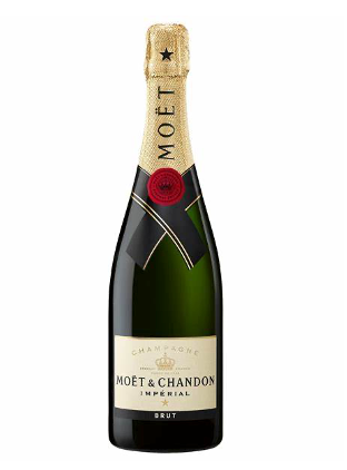 Bottle of Champagne (Moet), Mumm)