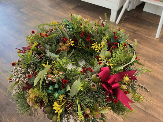 Xmas Table Wreaths
