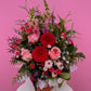 VALENTINE'S DAY JEWEL TONES MIXED FLORALS