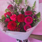 VALENTINE'S DAY JEWEL TONES MIXED FLORALS