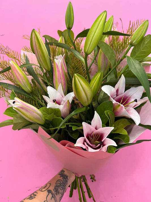 Mother's Day Lilly Wrap