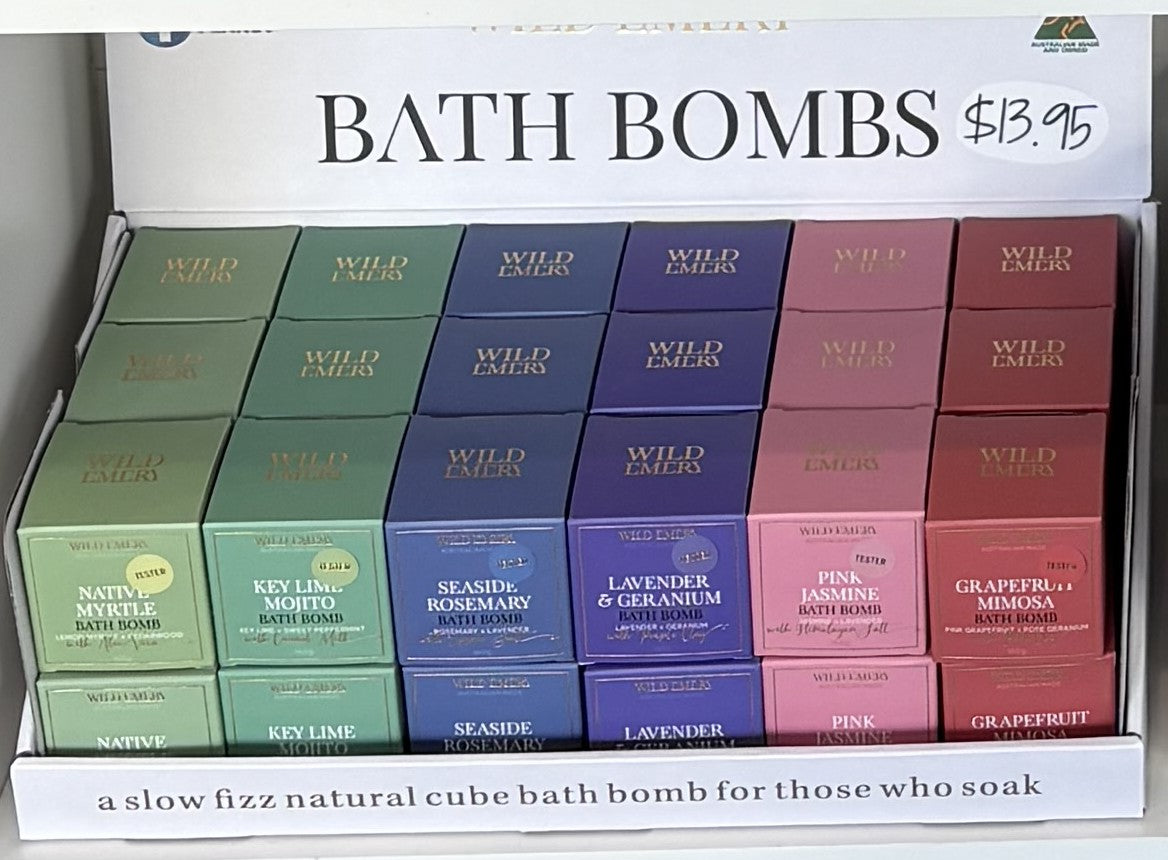Wild Emery Bath Bombs