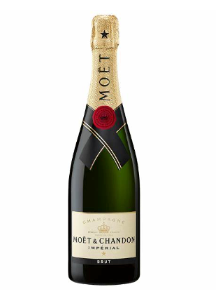 VALENTINE'S Bottle of Champagne (Moet), Mumm)